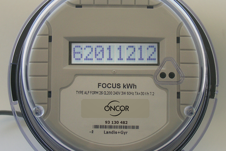 Find ESID on Oncor meter in Texas